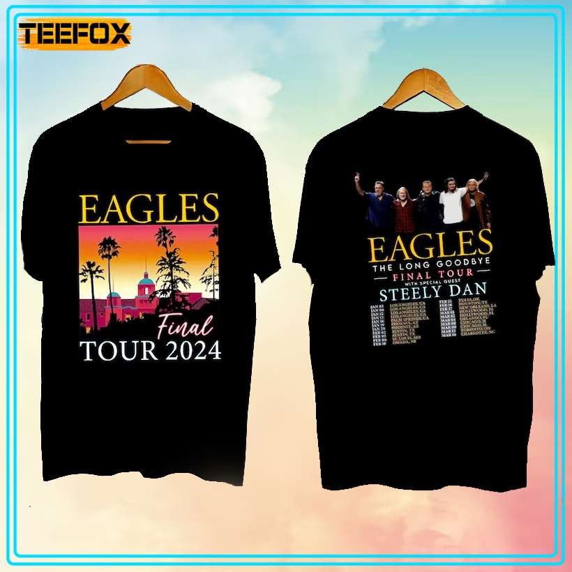 The Eagles Long Goodbye Tour 2024 Unisex T-Shirt