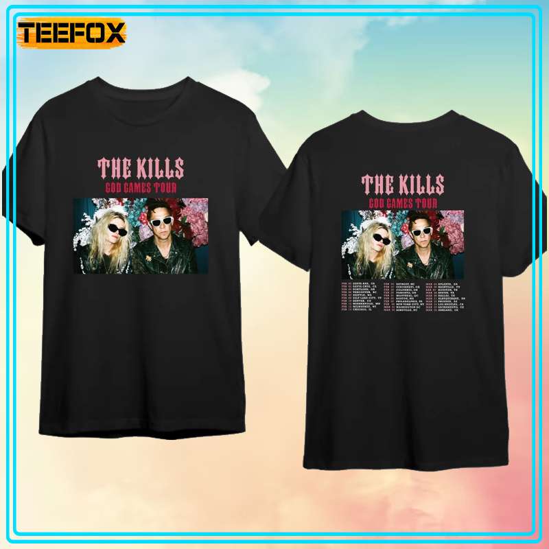 The Kills Band God Games Tour 2024 Short-Sleeve T-Shirt