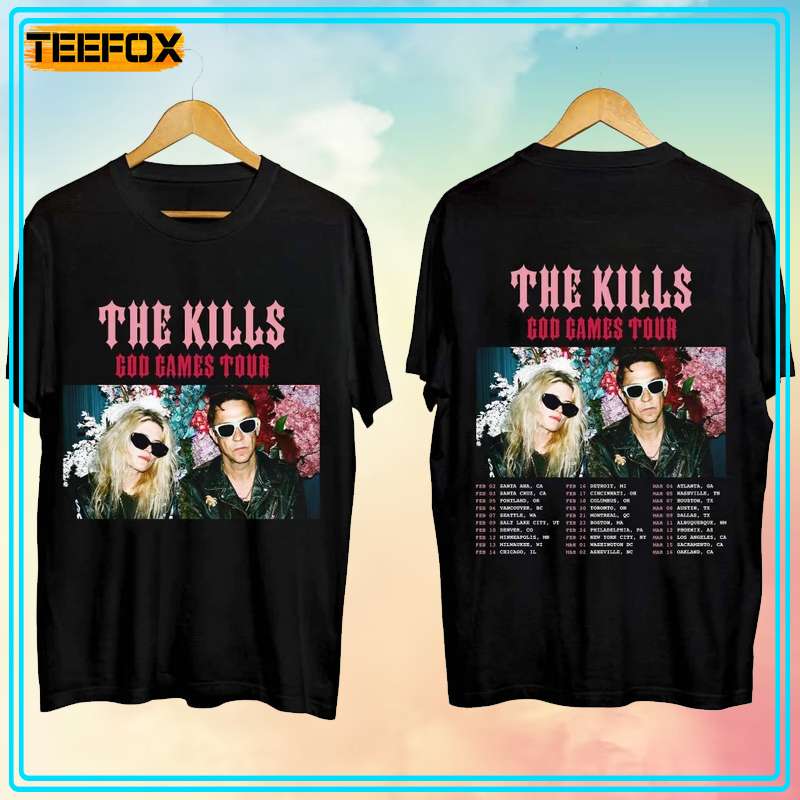 The Kills God Games Tour 2024 Short-Sleeve T-Shirt