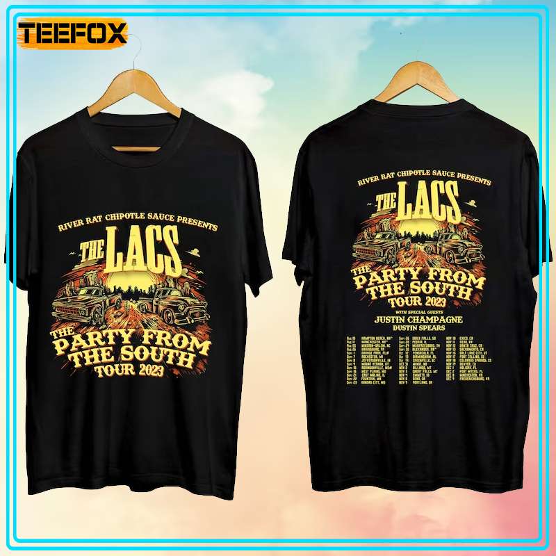 The Lacs The Party from the South Tour 2023 Concert Dates T-Shirt