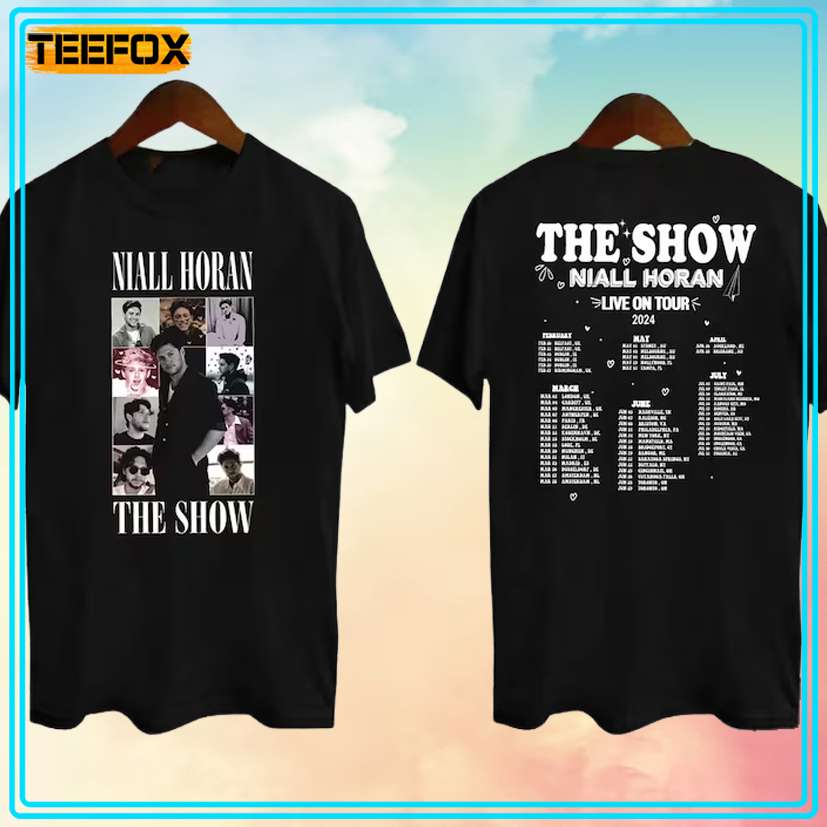 The Show Live On Tour Niall Horan 2024 Concert T-Shirt