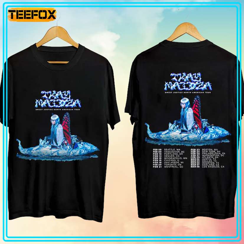 Tkay Maidza Sweet Justice Tour 2024 Concert T-Shirt