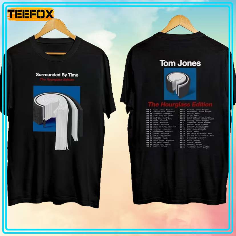 Tom Jones The Hourglass Edition Tour 2024 T-Shirt