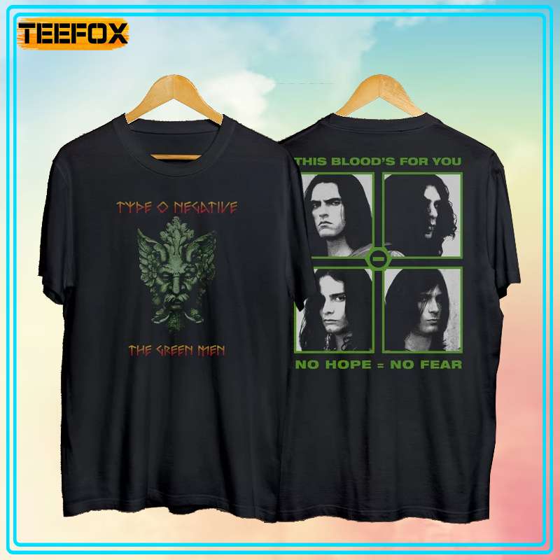 Type O Negative Green Men This Blood's For You Short-Sleeve T-Shirt