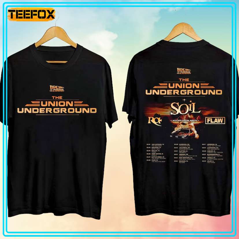 Union Underground Back To The Tour 2000s T-Shirt