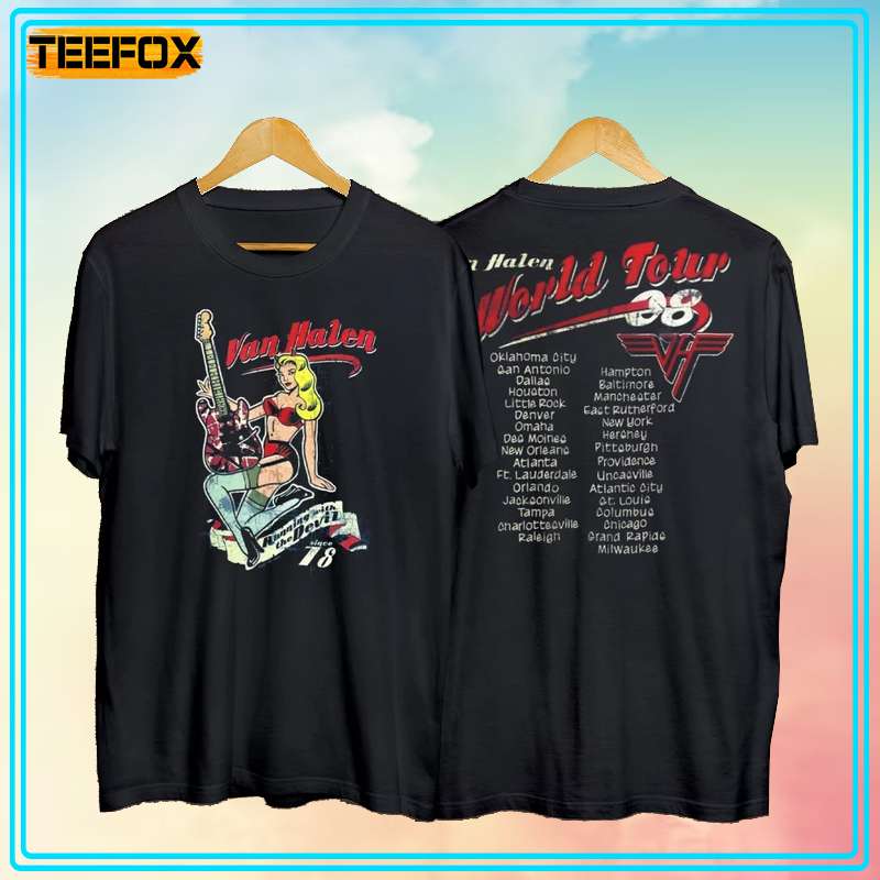 Van Halen Running With The Devils Since 78 Short-Sleeve T-Shirt