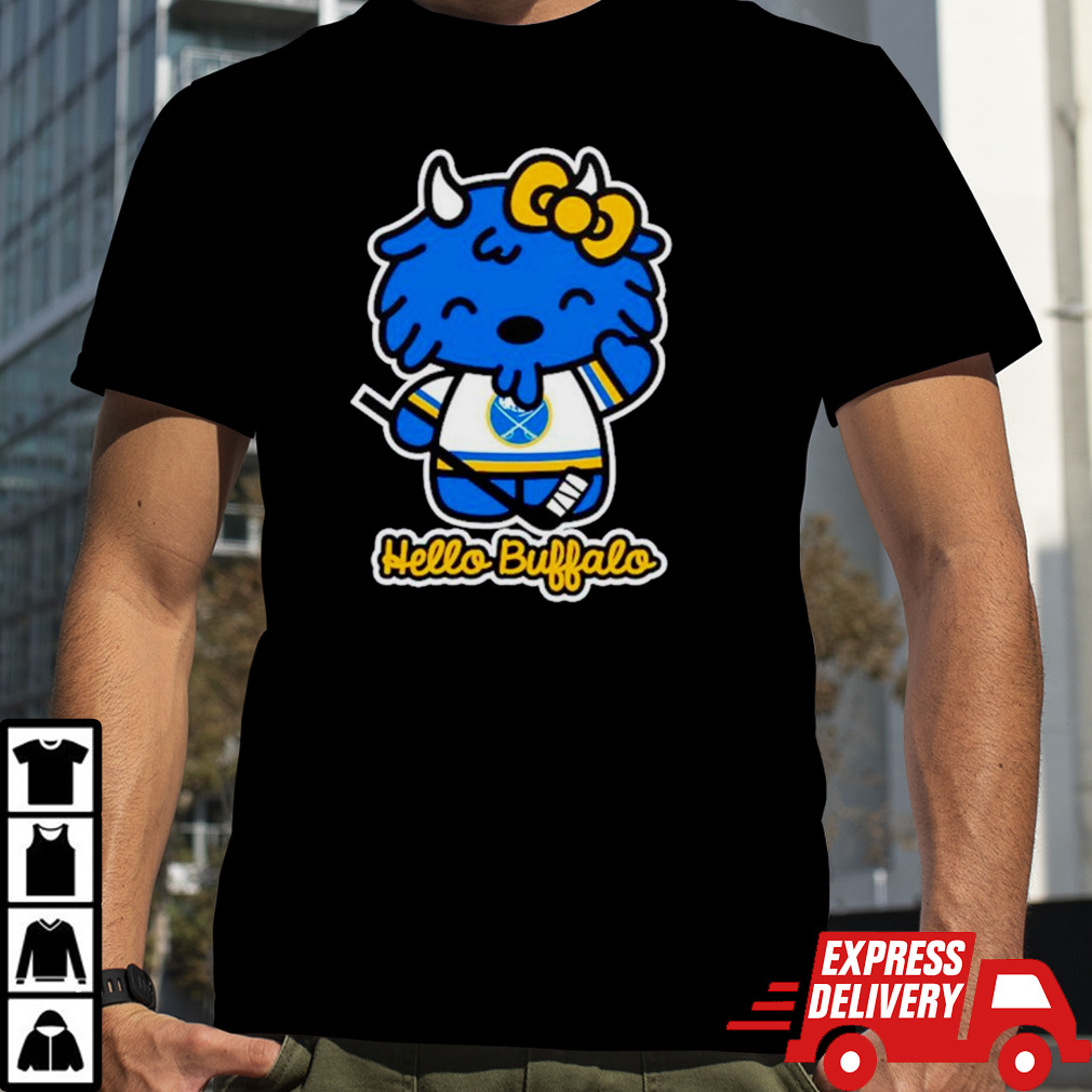 Carl Cordes Hello Buffalo hockey shirt