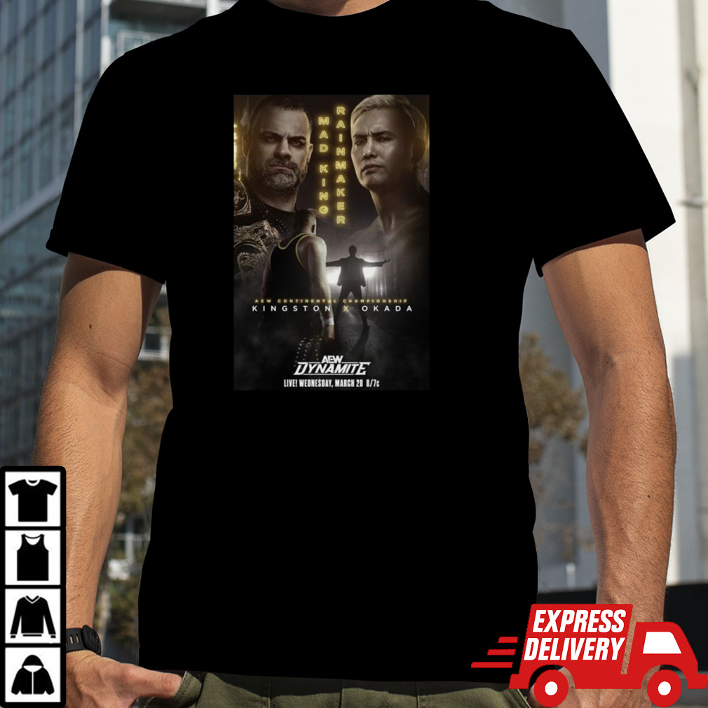 Eddie Kingston Vs Kazuchika Okada Aew Dynamite T-shirt