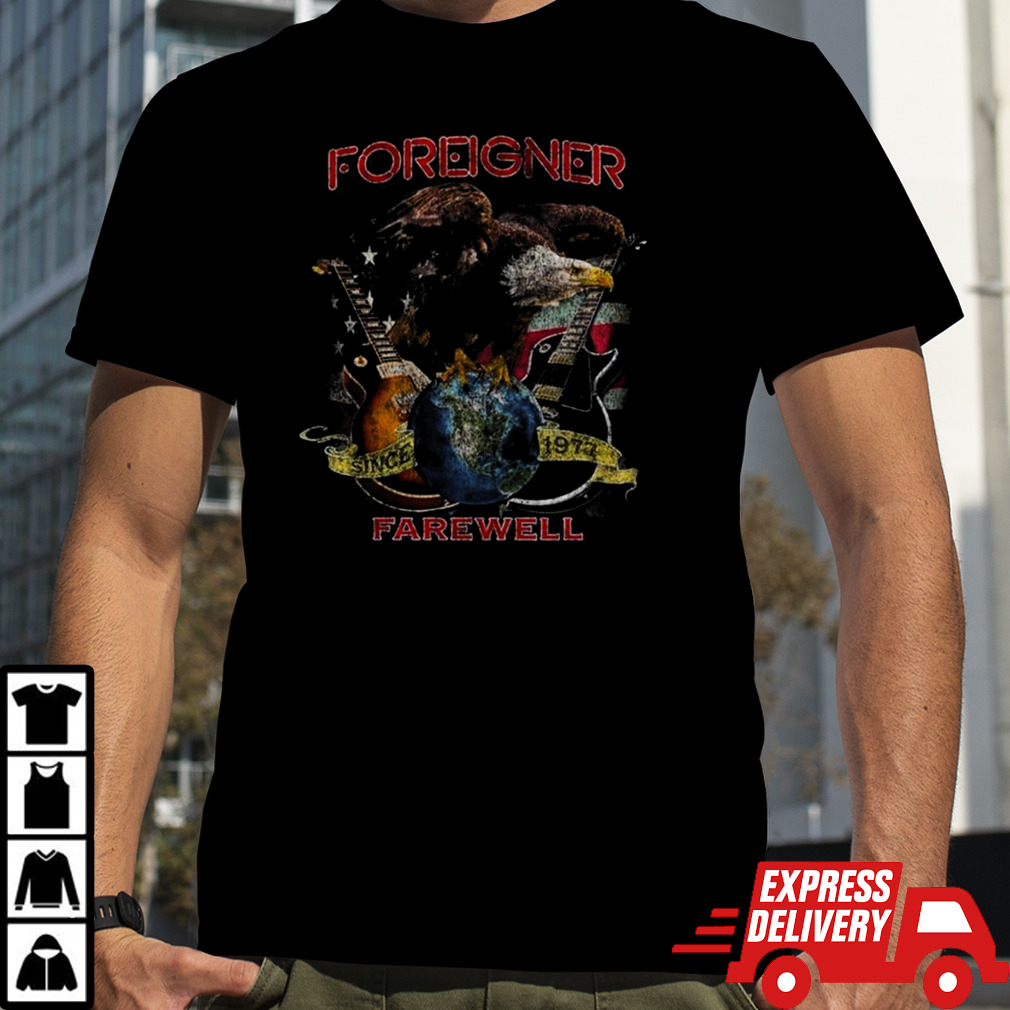 Foreigner Farewell Eagle Tour 2024 Shirt