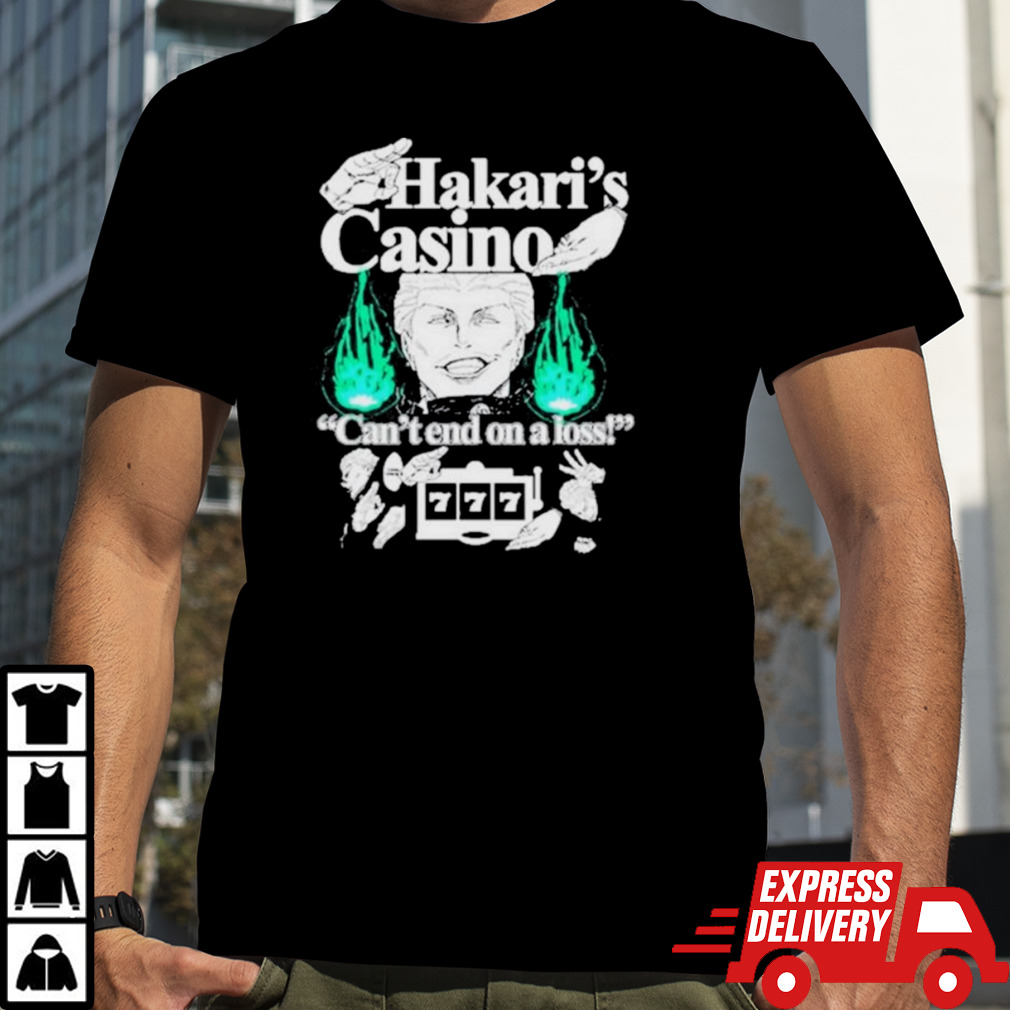 Hakari’s Casino Can’t End On A Loss Shirt