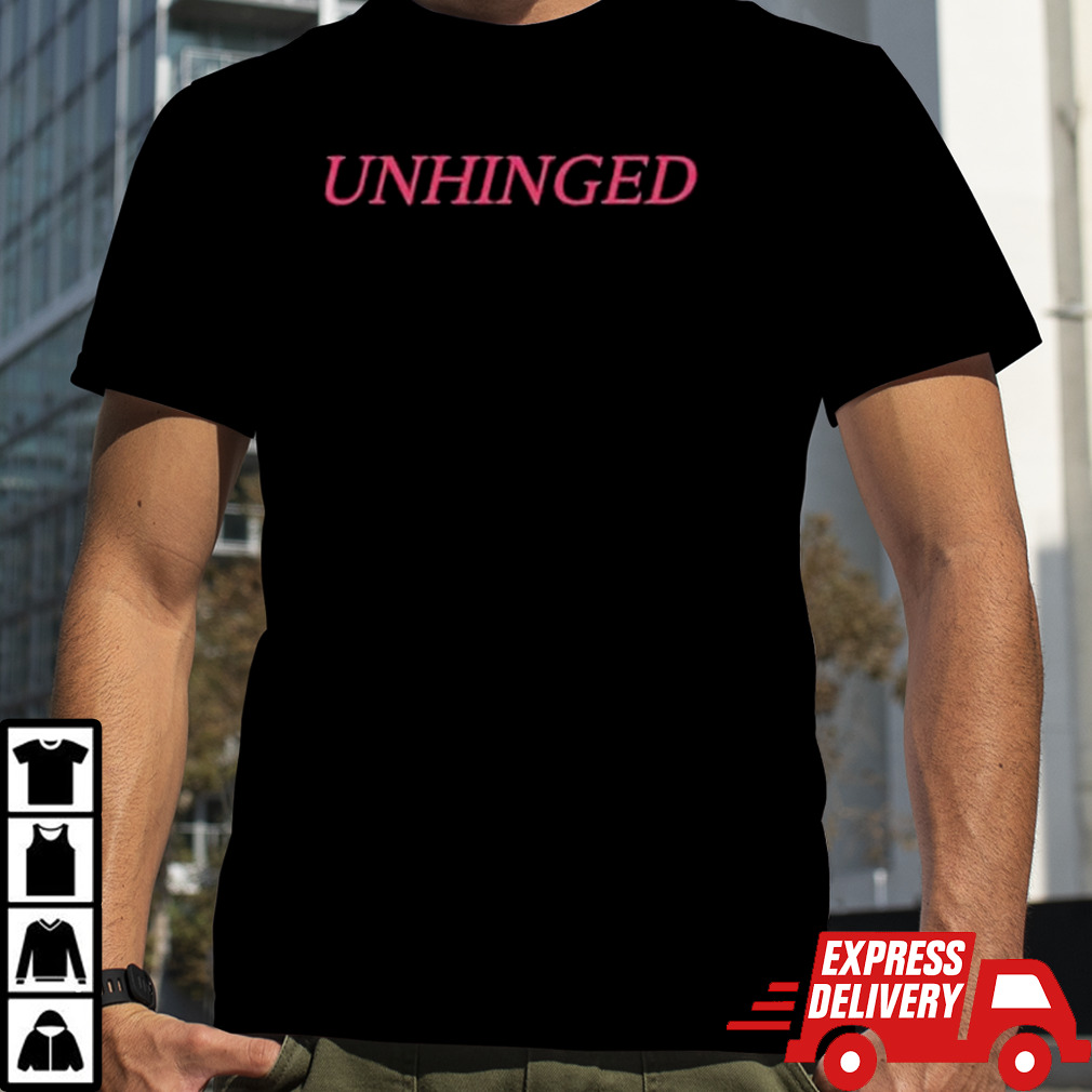 Thea Hail Wearing Unhinged Shirt