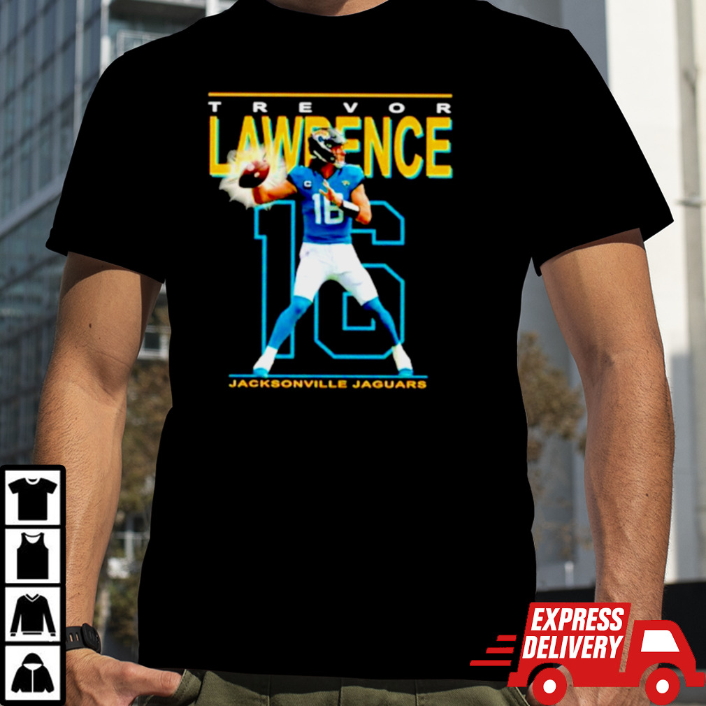 Trevor Lawrence Jacksonville Jaguars NFL football player shirt