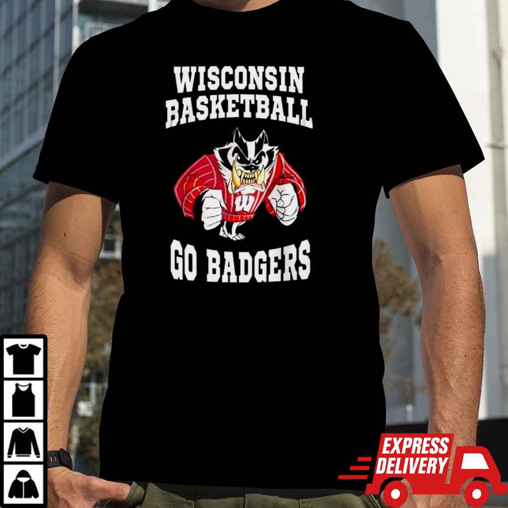 Wisconsin badgers basketball go badgers mascot Shirt