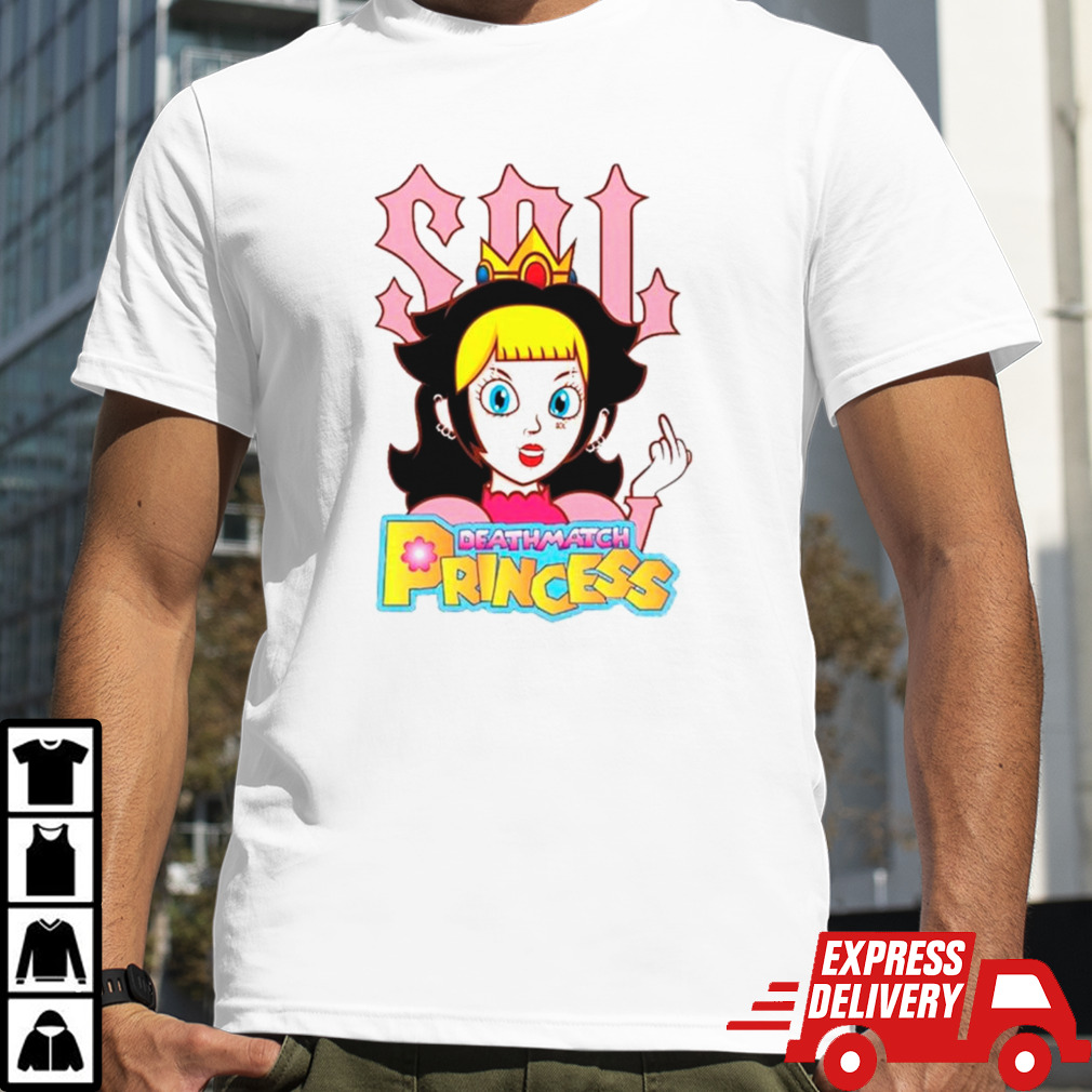 Deathmatch princess peach shirt