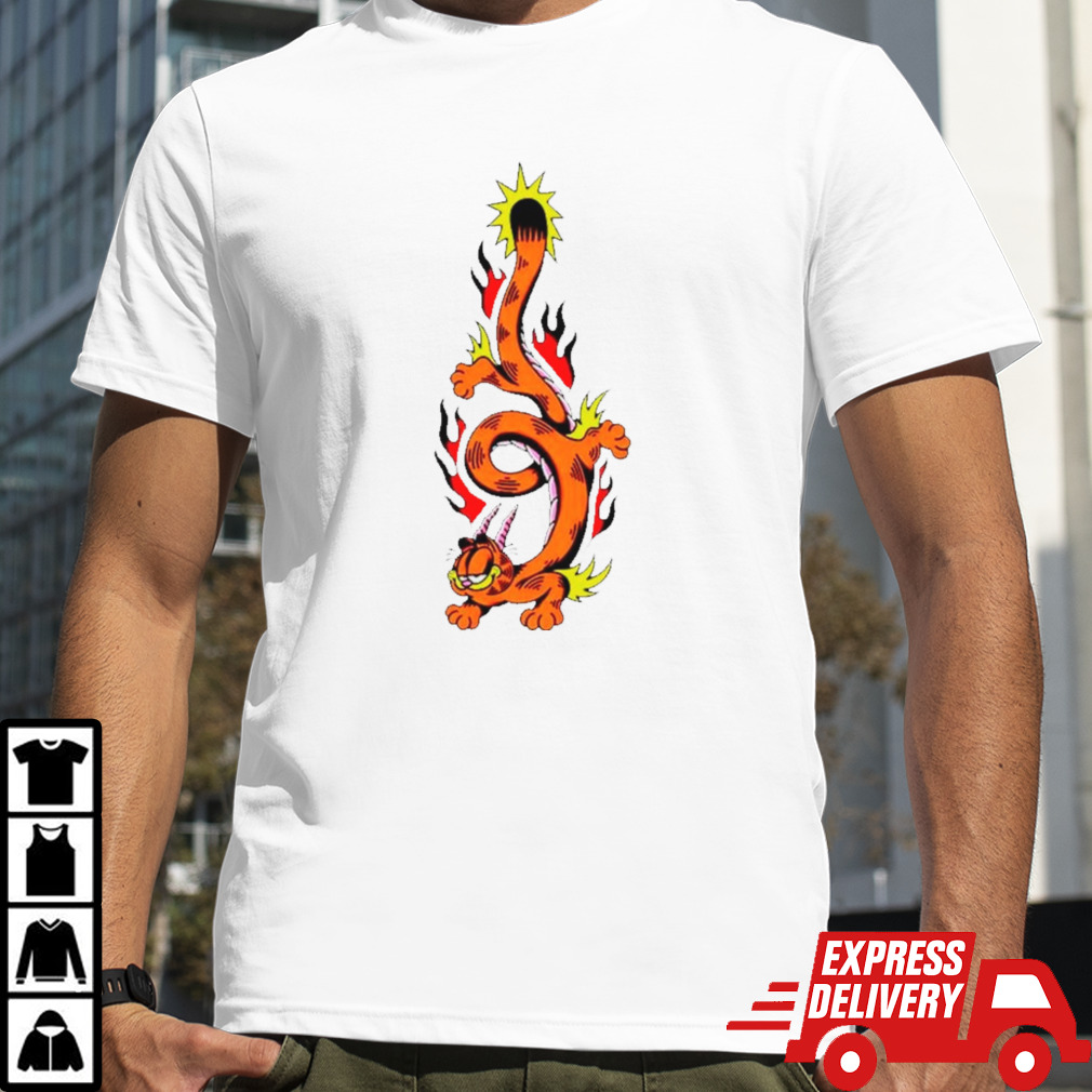 Garfield Dragon funny shirt