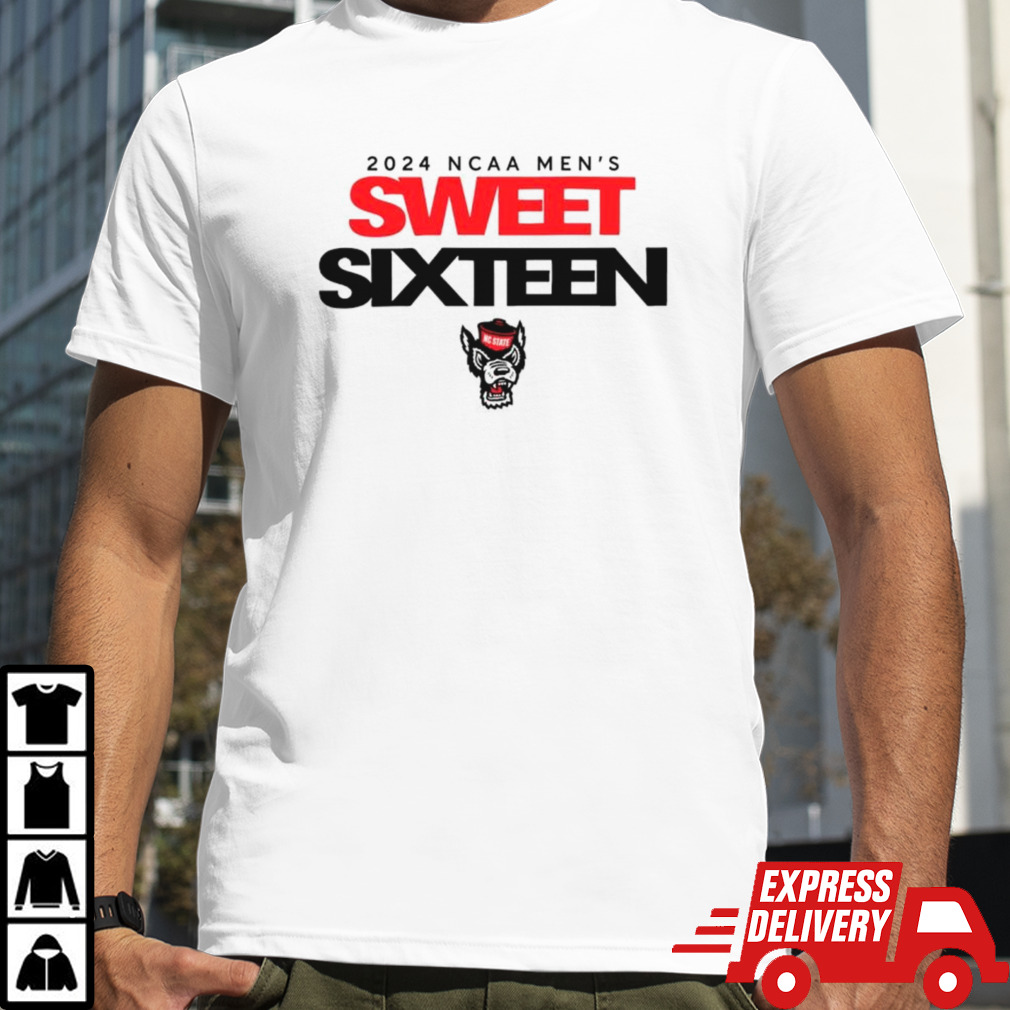 NC State Wolfpack 2024 NCAA Men’s Sweet Sixteen shirt