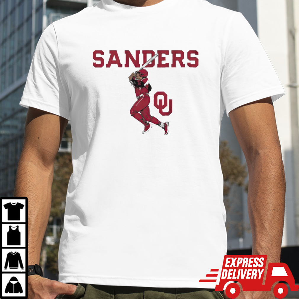 Oklahoma Softball Cydney Sanders Slugger Swing shirt