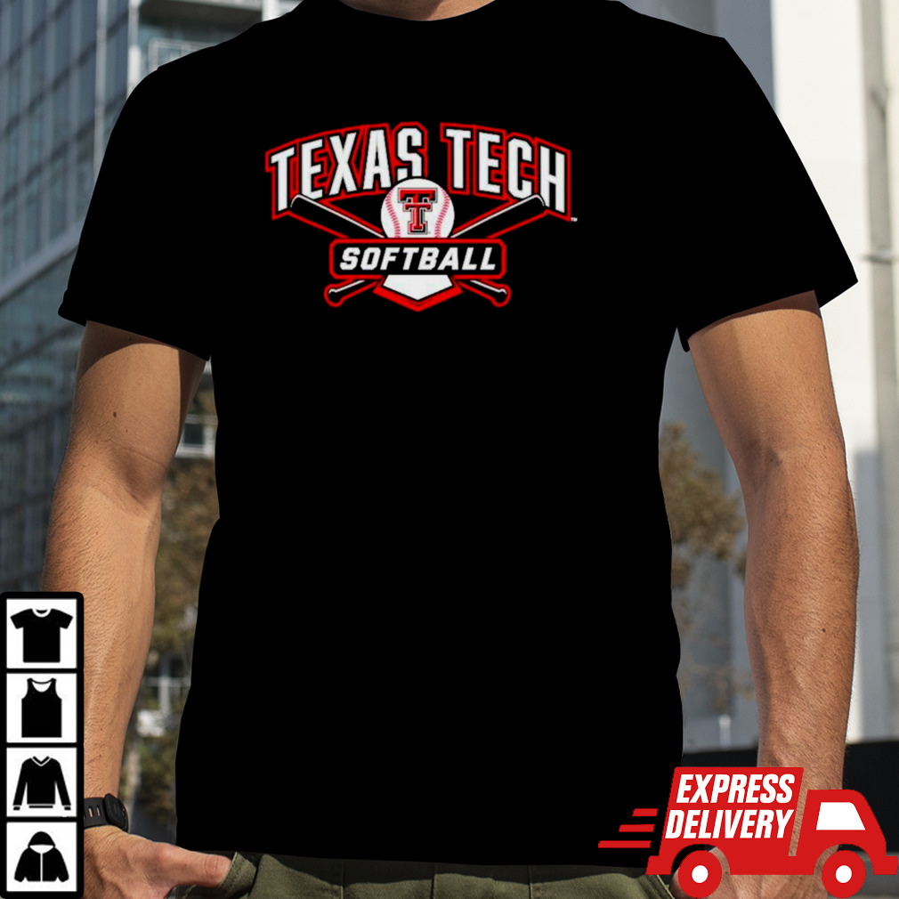 Texas Tech Red Raiders softball vintage logo shirt