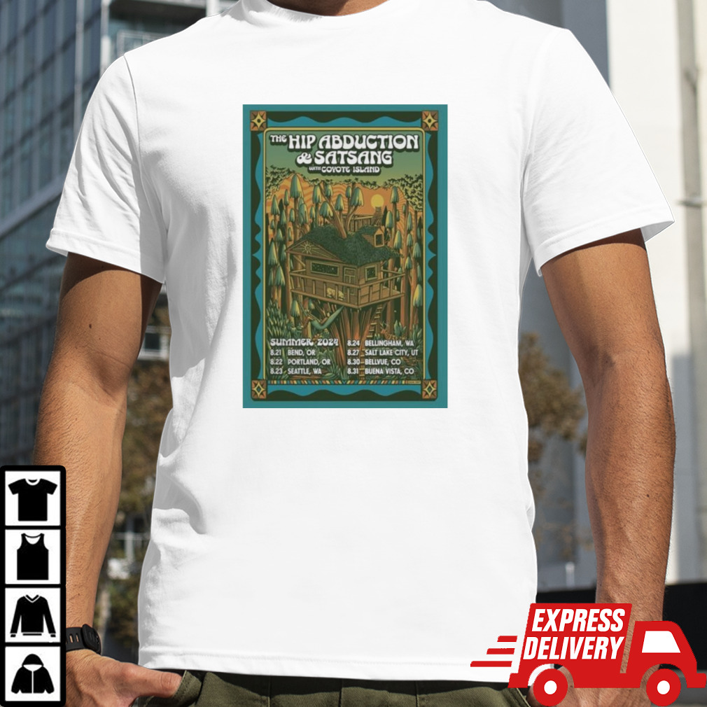 The Hip Abduction Concert Summer 2024 Poster Shirt