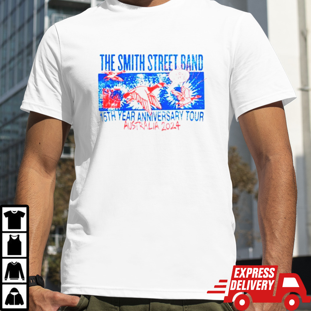 The Smith Street band 15th year anniversary Autralia tour 2024 shirt
