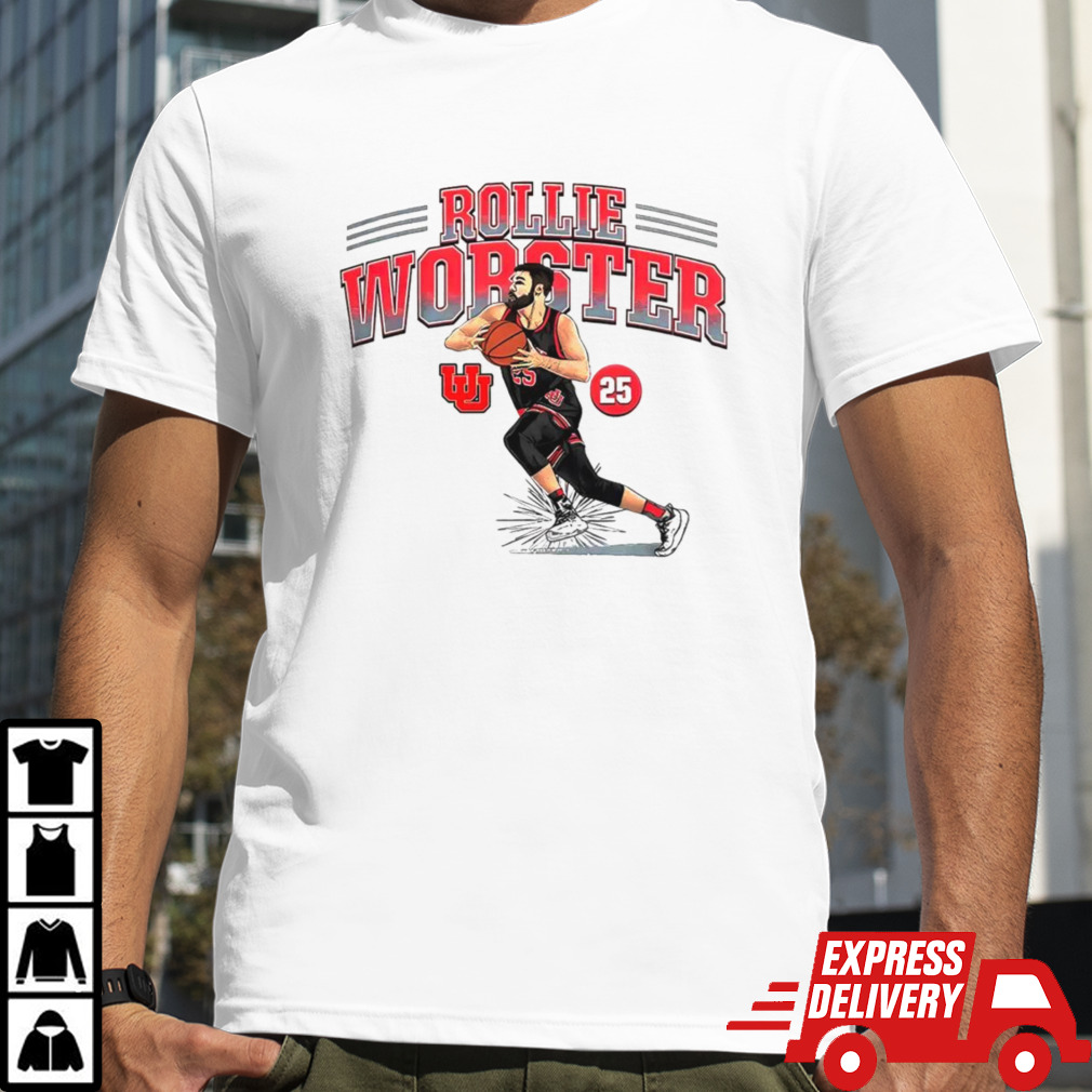 Utah Utes Rollie Worster Men’s Basketball shirt