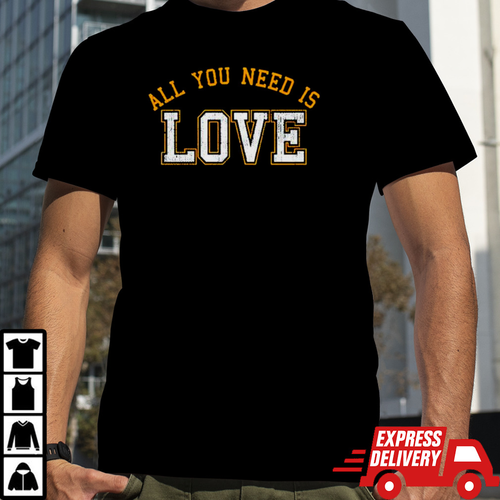 Aaron Nagler all you need is love shirt