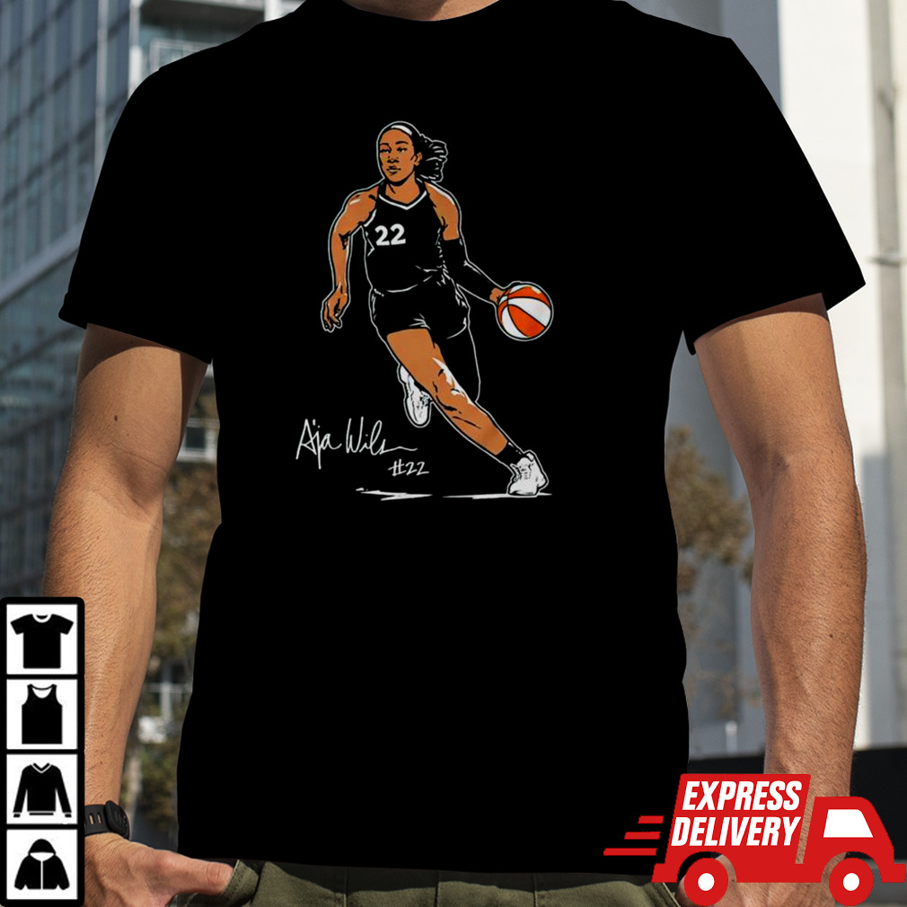 A’ja Wilson Las Vegas Aces Superstar Pose shirt