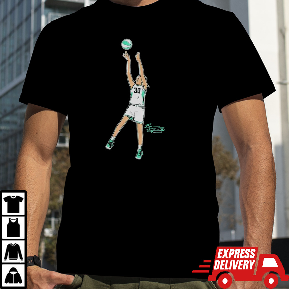 Breanna Stewart New York Liberty superstar pose shirt