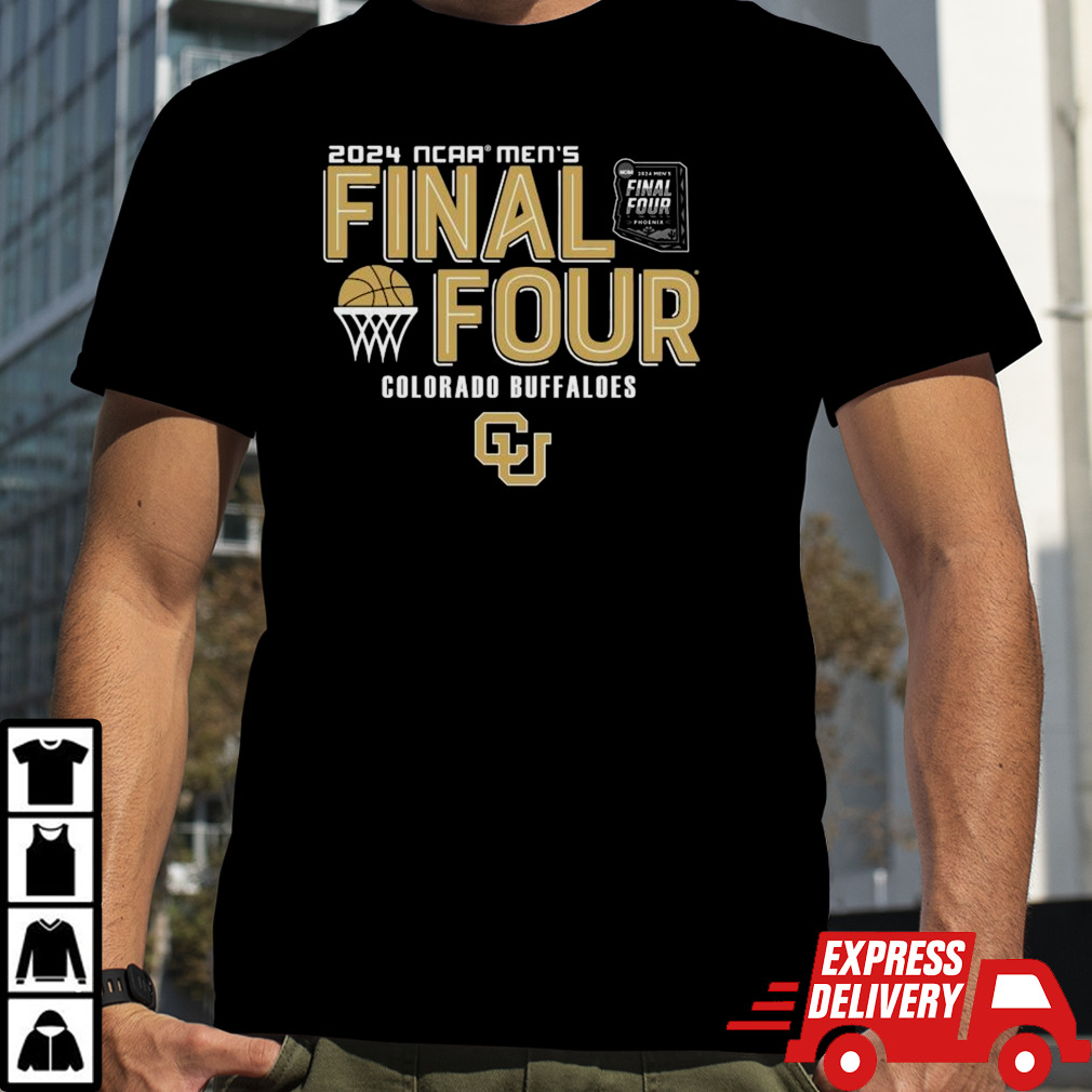 Colorado Buffaloes 2024 NCAA Men’s Basketball March Madness Final Four shirt