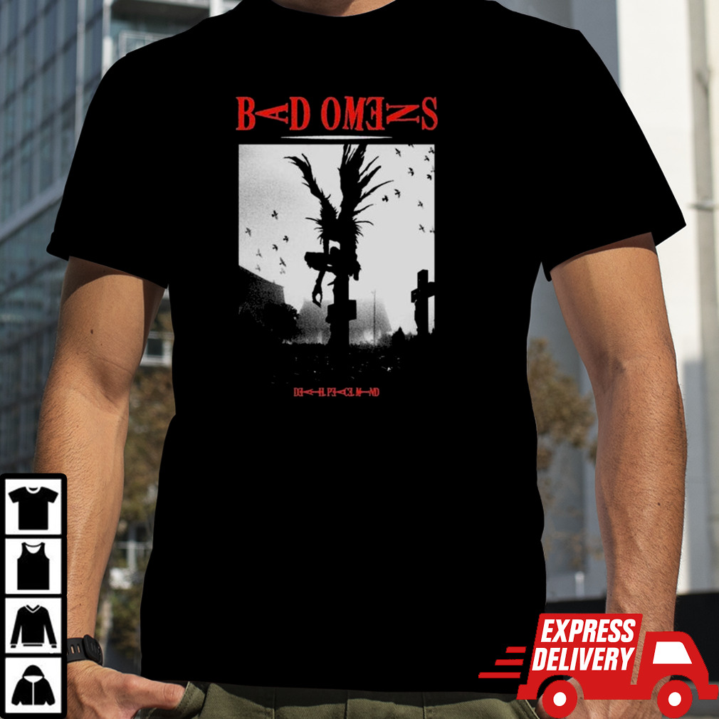 bad omens shinigami shirt