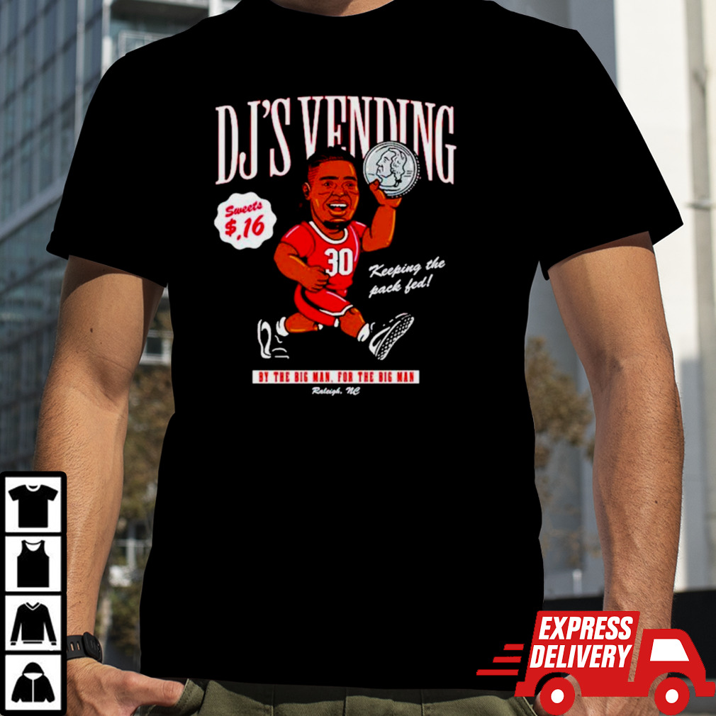 Dj Burns Dj’s Vending keeping the pack fed shirt