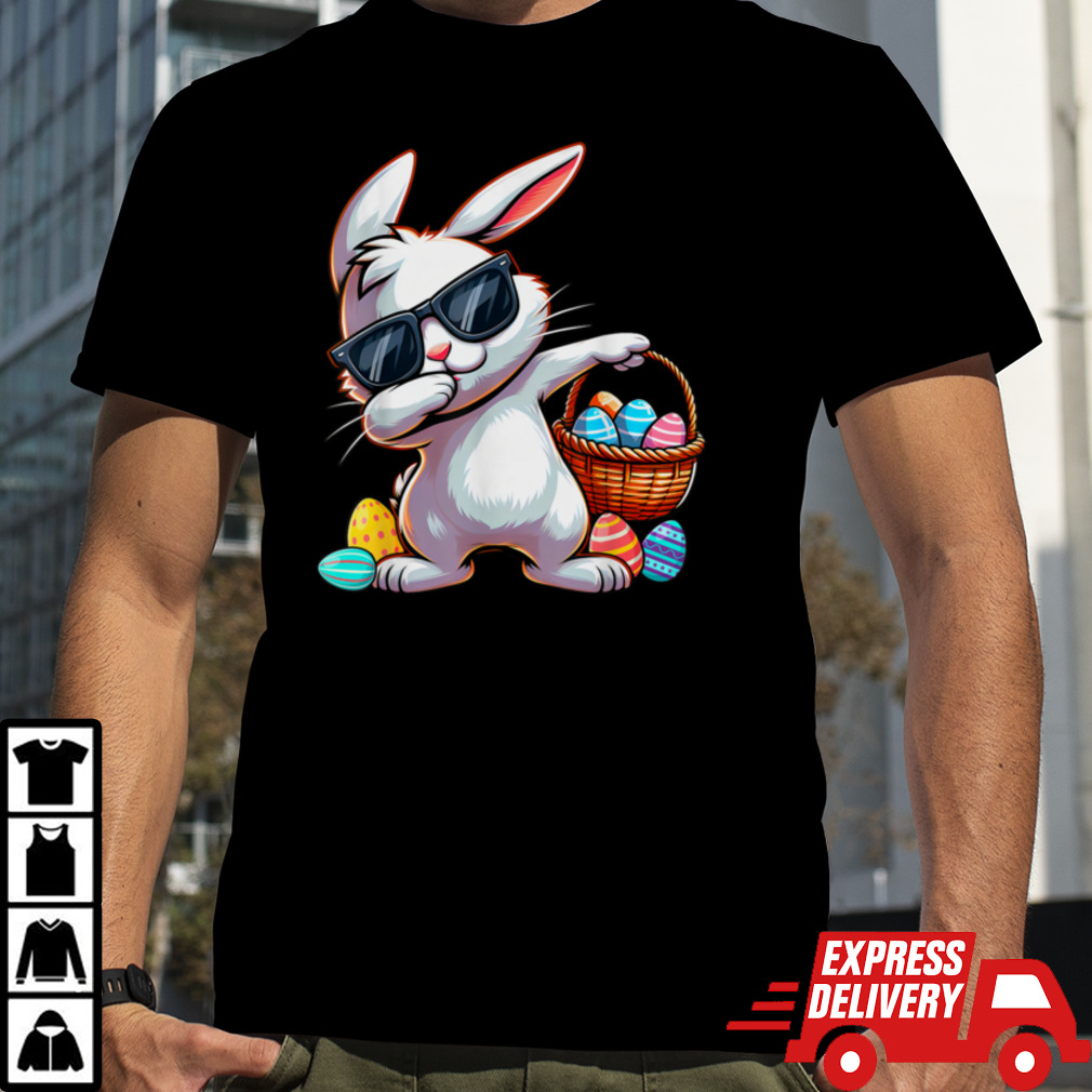 Easter Shirt Boys Kids Toddler Rabbit Bunny Egg Hunting T-Shirt B0CX1SR8W8