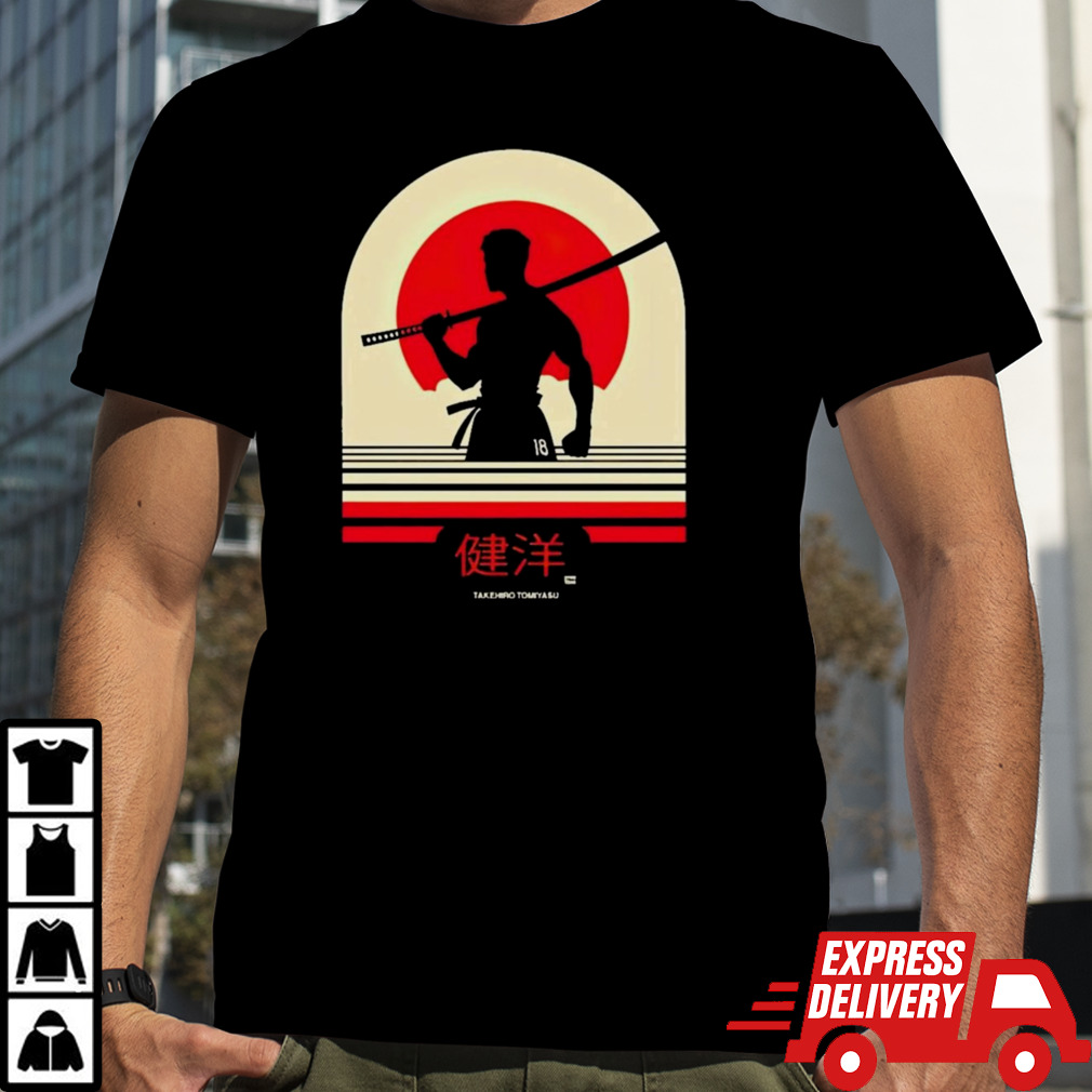 Gooner Toons Takehiro Tomiyasu Series Of Minimalist Art Shirt