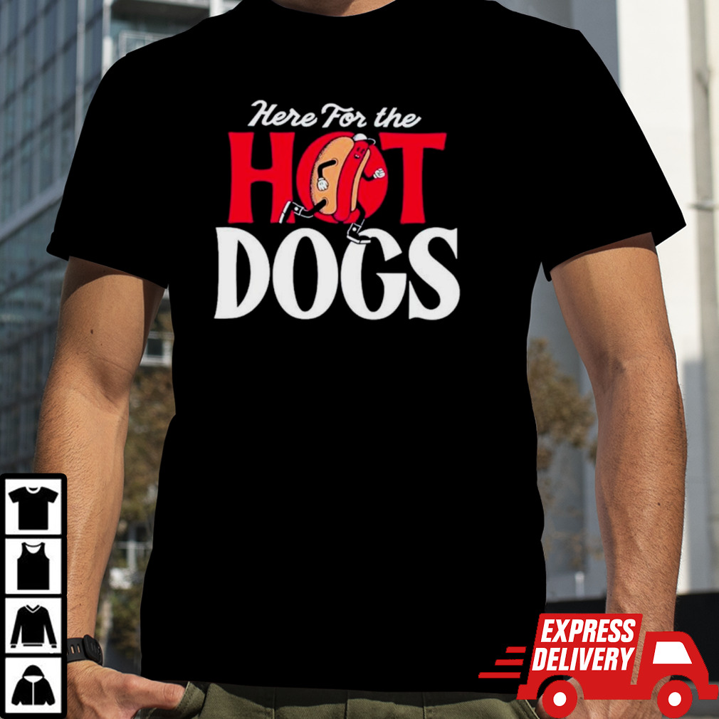 Here for the hot dogs shirt