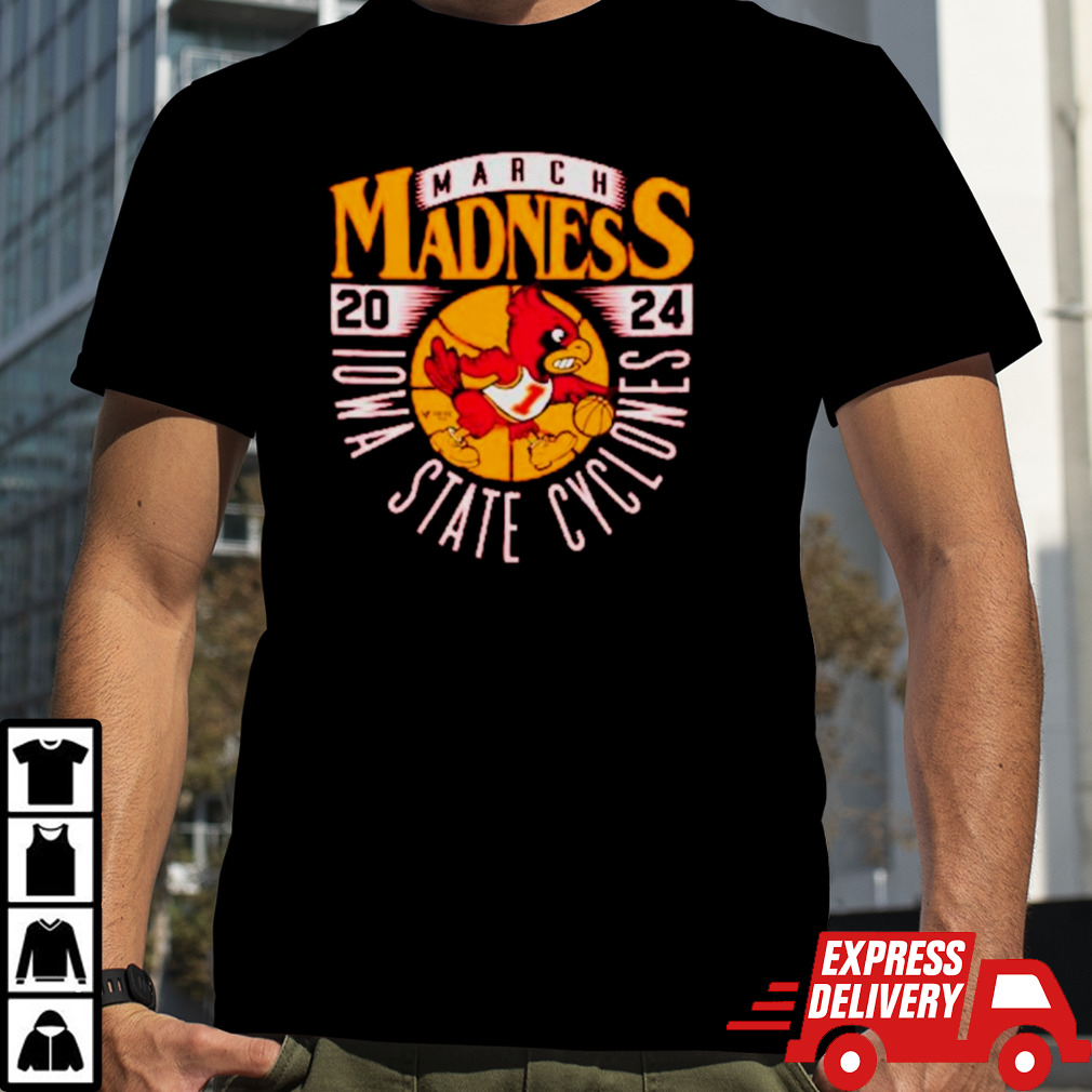 Iowa State Cyclones 2024 NCAA March Madness retro shirt