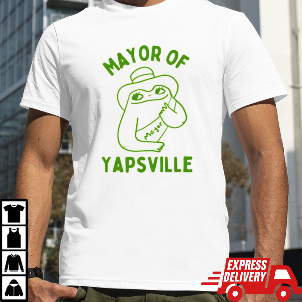 Mayor of yapville shirt