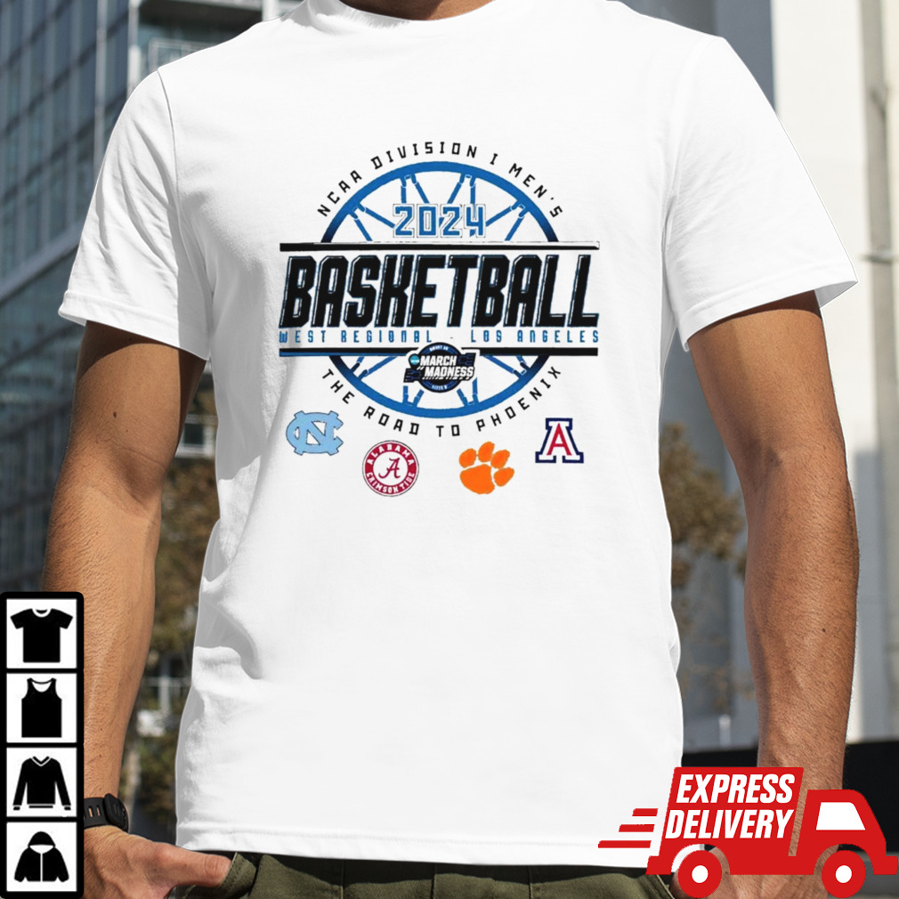 NCAA Division I Men’s Basketball West Regional Los Angeles 2024 shirt