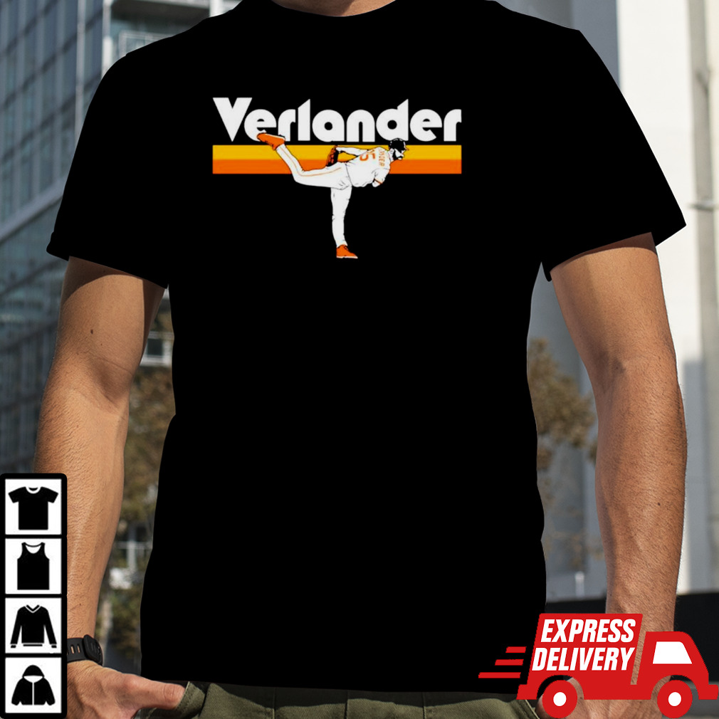 Justin Verlander Houston Astros baseball shirt