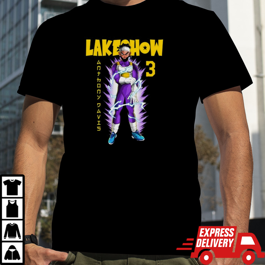 Lake Show Los Angeles Laker Basketball Dragon Ball Shirt