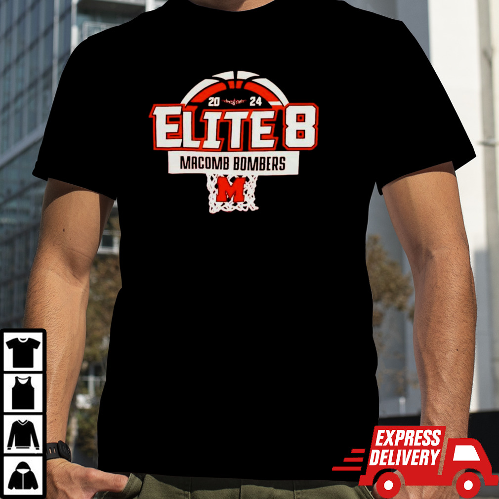 Macomb Bombers 2024 Men’s basketball Elite 8 shirt