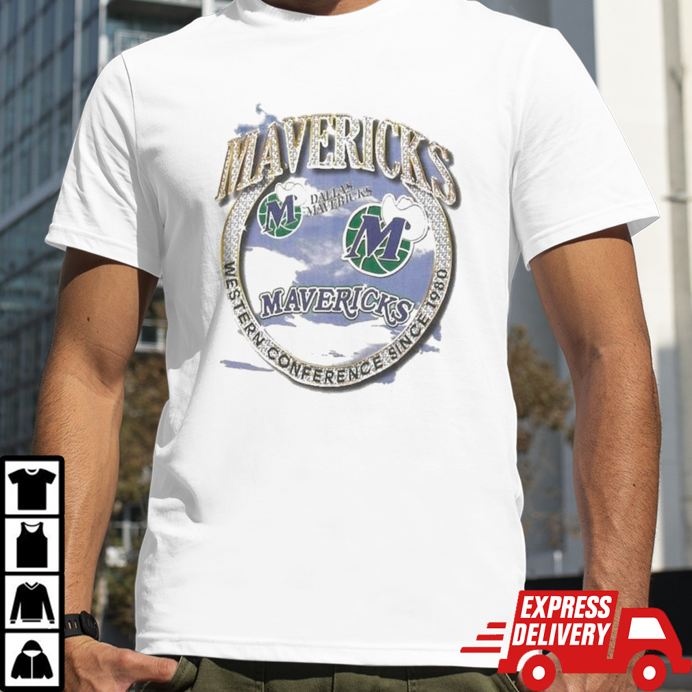 Mitchell & Ness Tan Dallas Mavericks Hardwood Classics Vintage Soul Crown Jewels Shirt