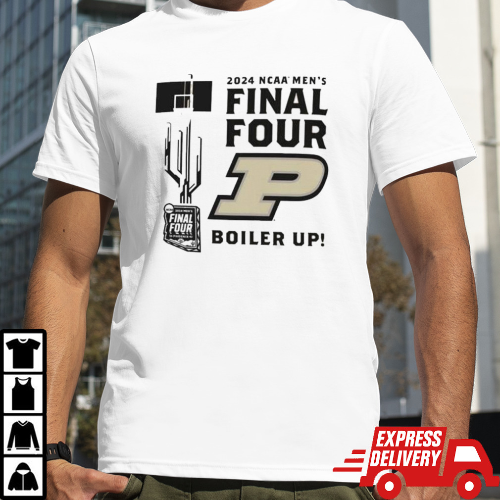 Boilermakers 2024 Men’s Final Four Boiler Up Shirt