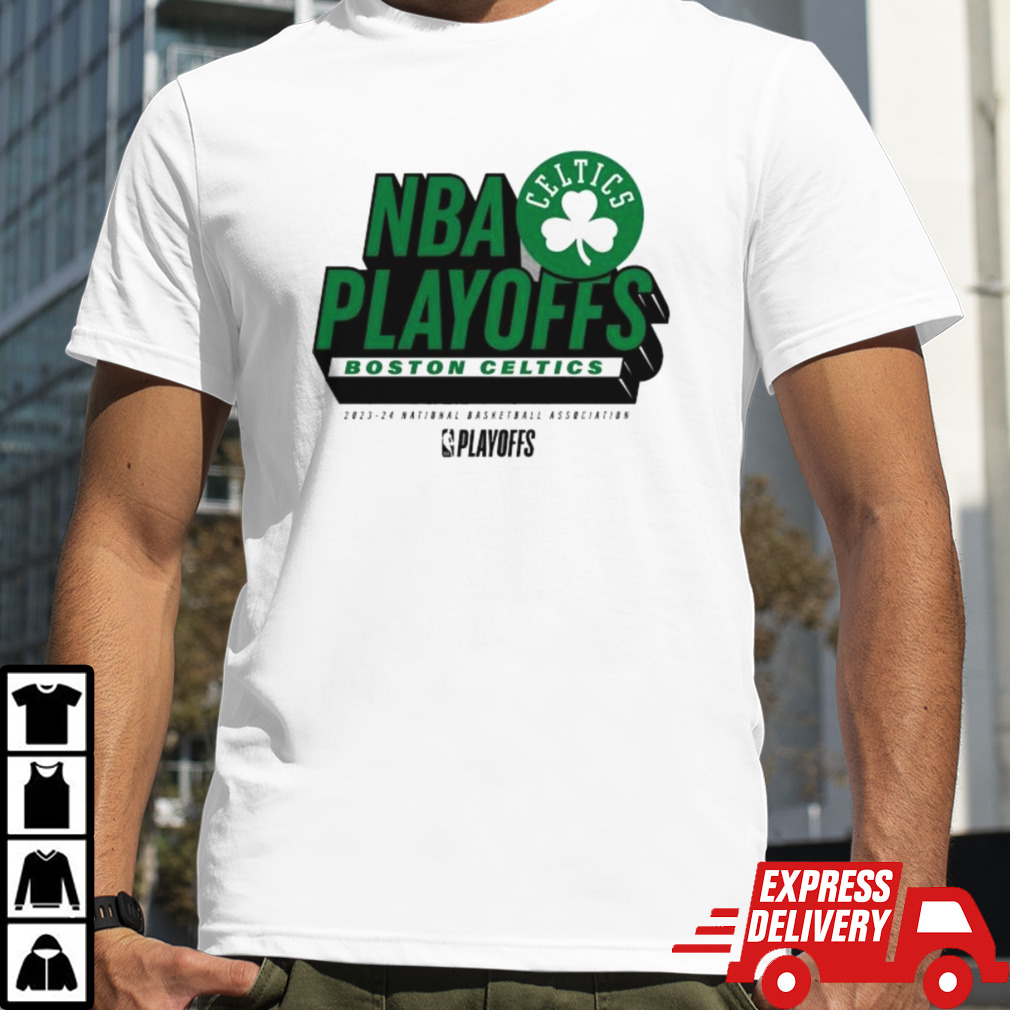 Boston Celtics 2024 NBA Playoffs Defensive Stance T-Shirt