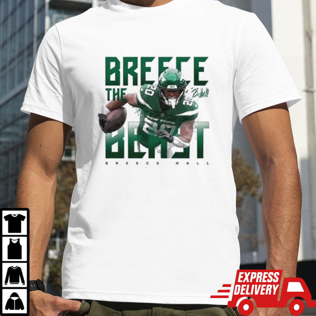 Breece Hall New York Jets Signature Shirt