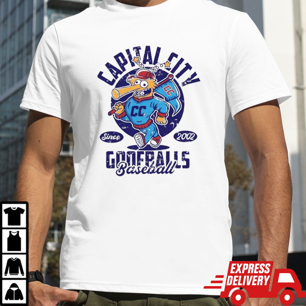 Capital City Goofballs Baseball from The Simpsons shirt