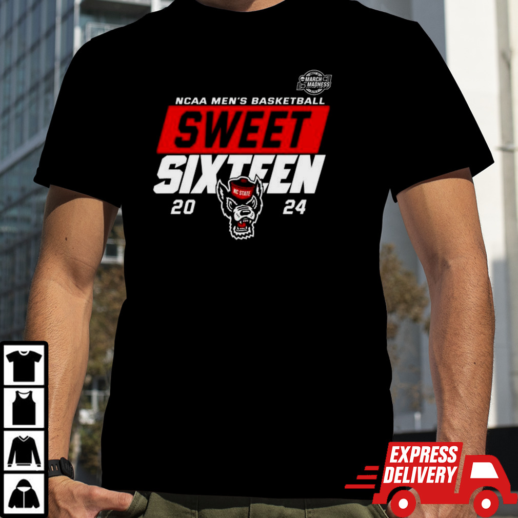 NC State Wolfpack 2024 Sweet 16 NCAA Shirt