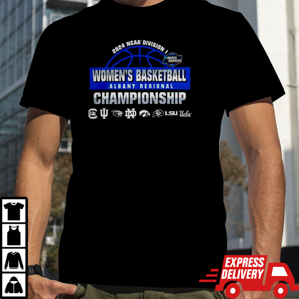 Ncaa 2024 D I W Basketball Regional Albany Champion shirt