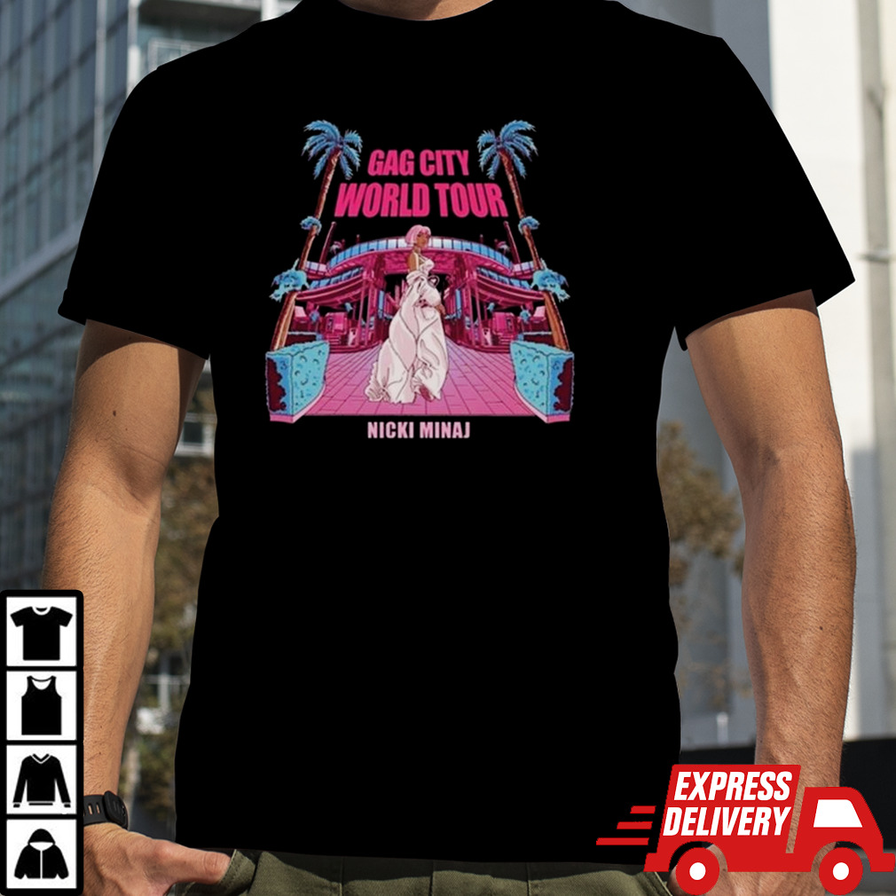 Nicki Minaj Oakland Show World Tour 2024 T-shirt