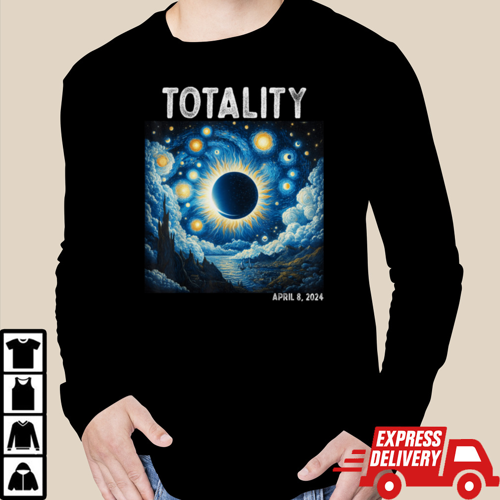 Solar Eclipse 2024 Black Tank Top Shirt - Unique Astronomical Design for Men, Women Ladies XS