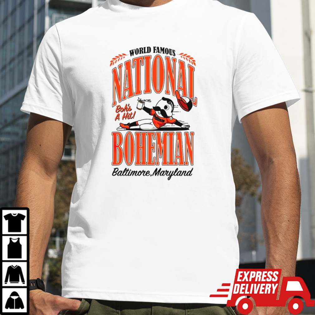 World Famous National Bohemian Baltimore shirt